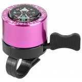 Звонок JH-500P с компасом алюминий/пластик пурпурно-чёрный
